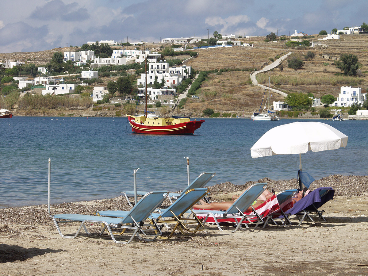 Location Hotel Dina in the heart of the old town, Parikia Paros Greece